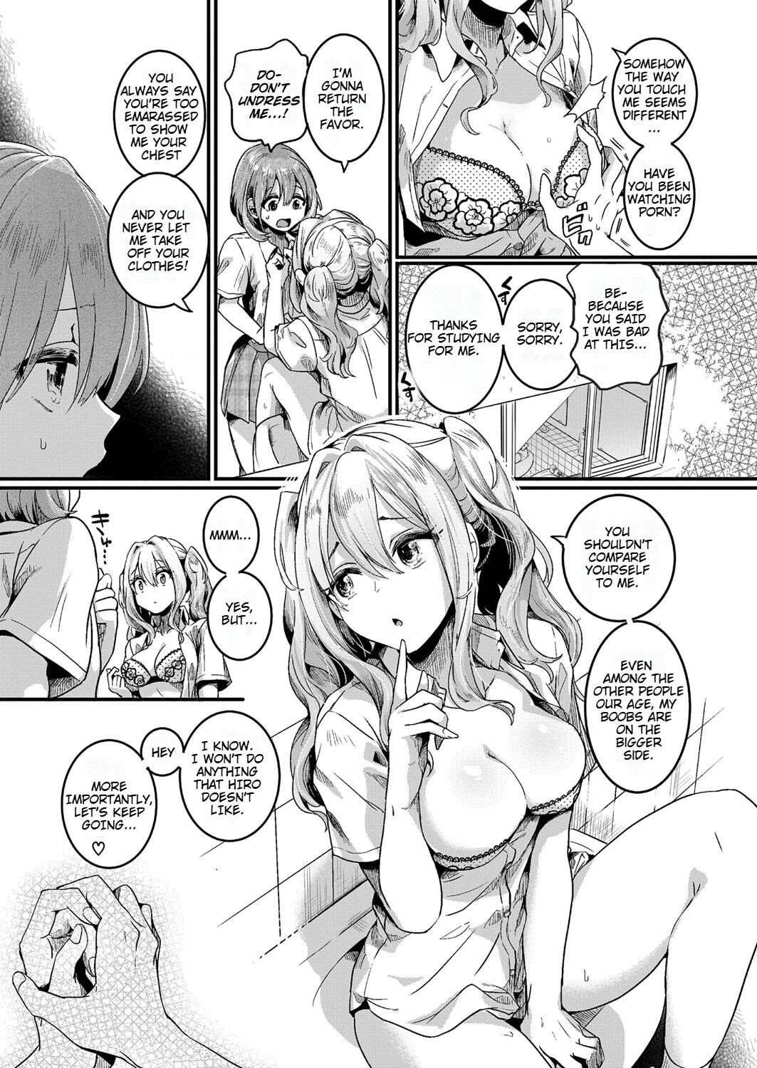 Hentai Manga Comic-Even Though I Like Girls-Read-5